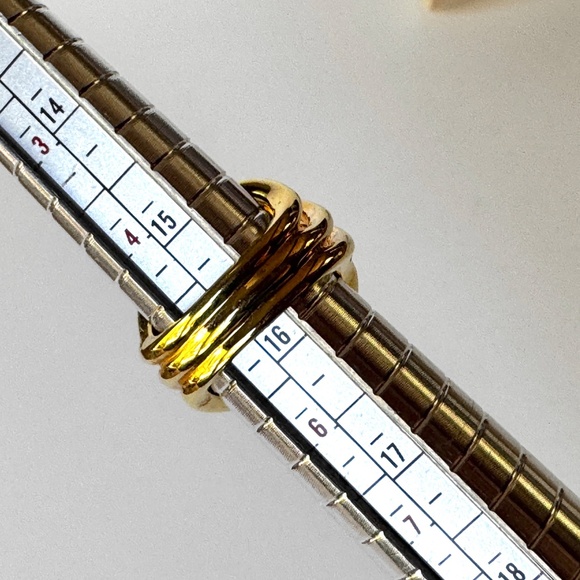 Woven Knot Ring Size 5 Women's Jewelry Vintage - Picture 4 of 9